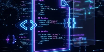 Логотип MDX: Markdown + JSX