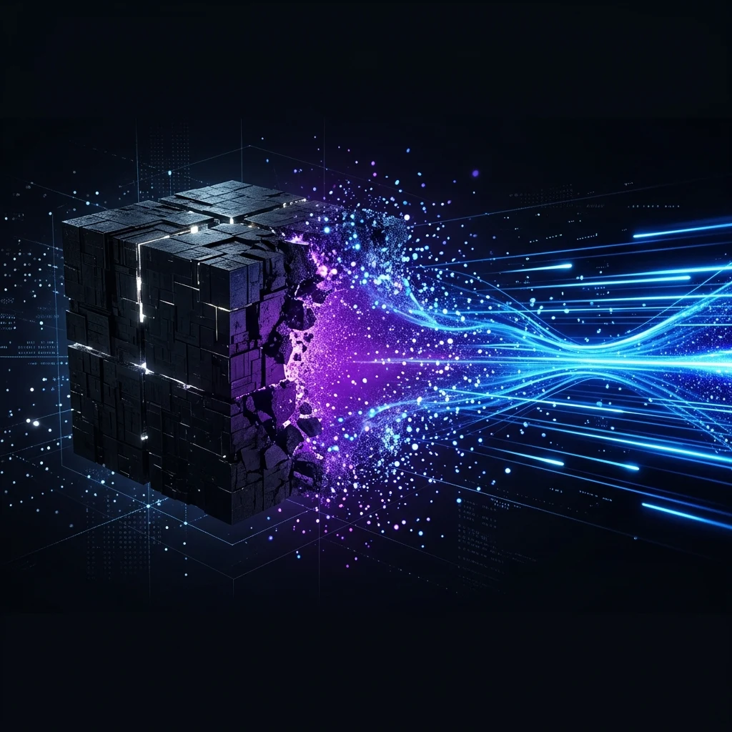 Стрелка от логотипа WordPress к логотипу Astro